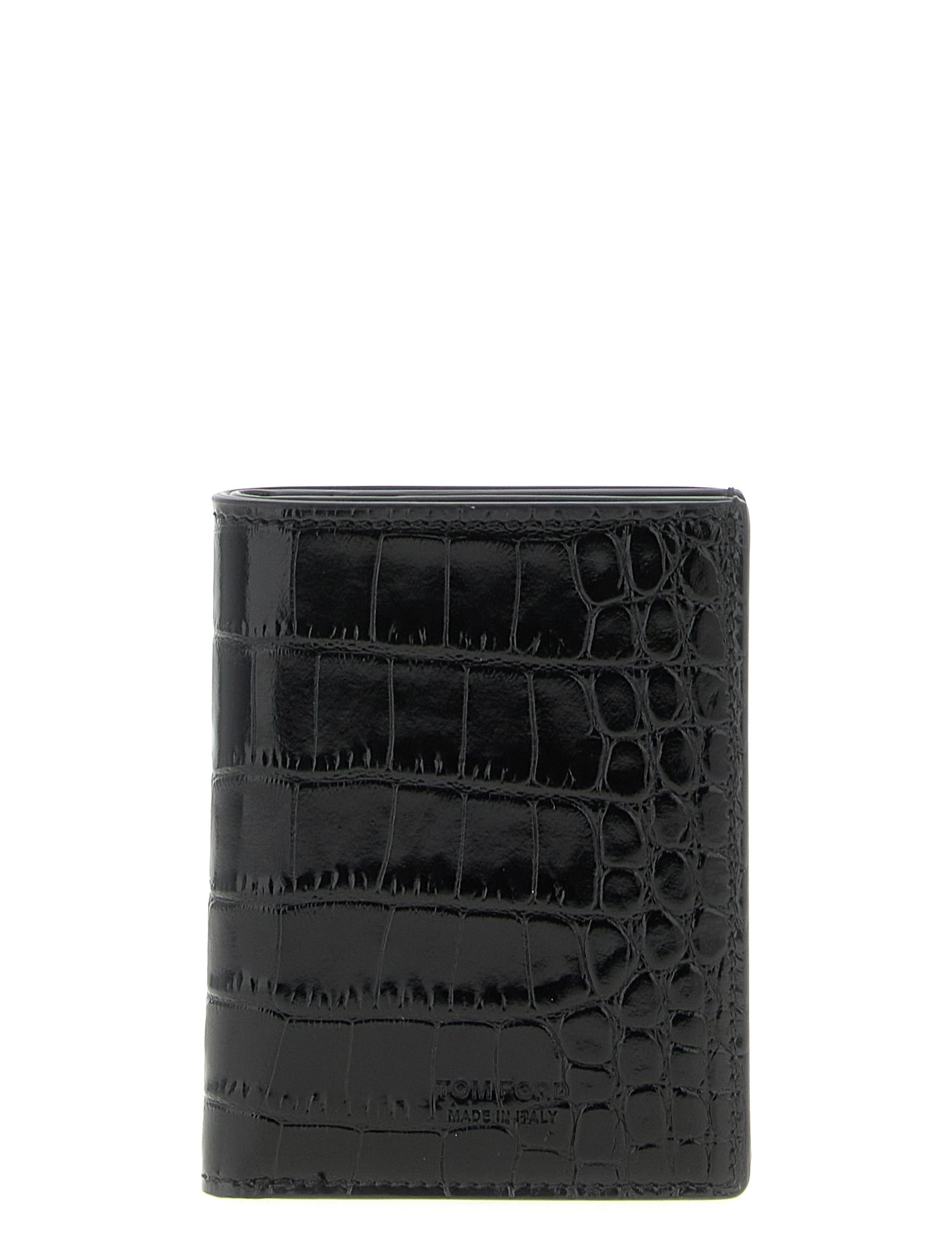 Tom Ford Black Calfskin Cardholder