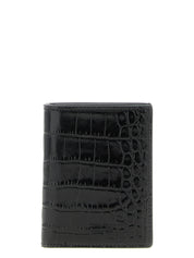Tom Ford Black Calfskin Cardholder