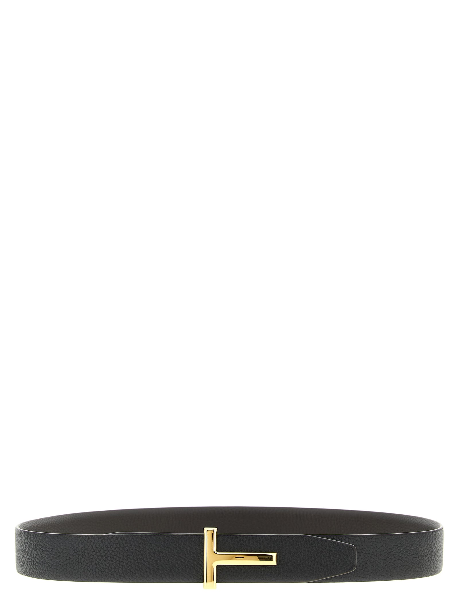 Tom Ford Black Brown Calfskin Reversible Belt