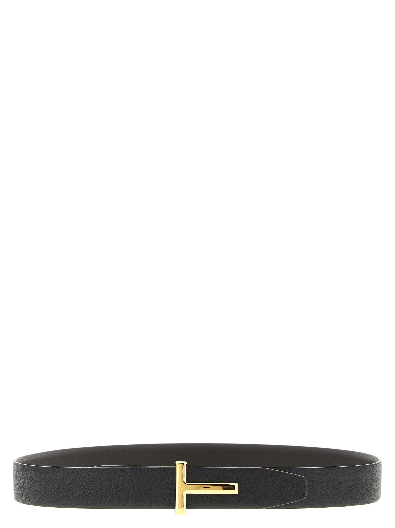 Tom Ford Black Brown Calfskin Reversible Belt