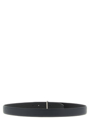 Tom Ford Reversible Black Dark Blue Calfskin Regular Belt