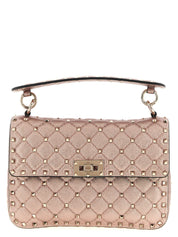 Valentino Garavani Pink Lamb Leather Shoulder Bag