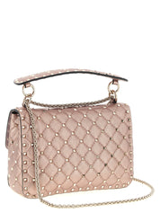 Valentino Garavani Pink Lamb Leather Shoulder Bag