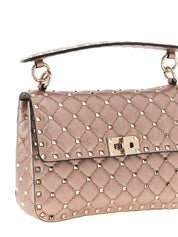 Valentino Garavani Pink Lamb Leather Shoulder Bag