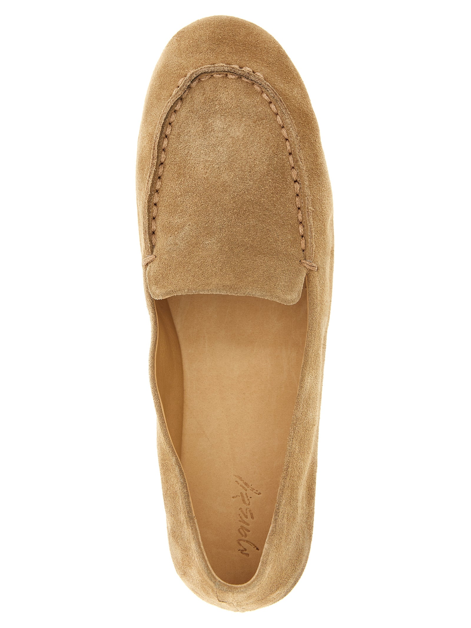 Marsell Beige Calfskin Loafers