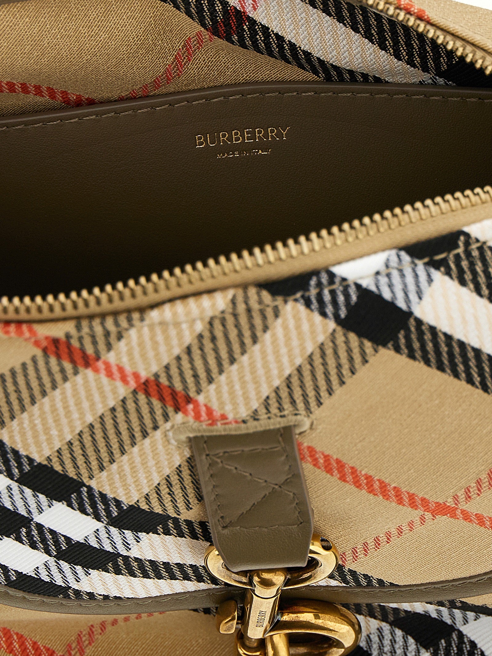 Burberry Multicolor Polyester Mini Crossbody Bag
