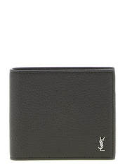Saint Laurent Brown Calfskin Wallet