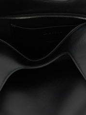 The Attico Black Calfskin Shoulder Bag