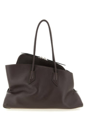 The Attico Brown Calfskin Shoulder Bag