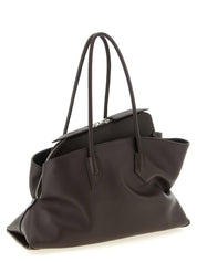 The Attico Brown Calfskin Shoulder Bag