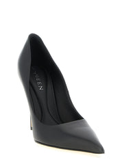 Alexander McQueen Black Calfskin High-Heel Pumps