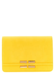 Elisabetta Franchi Yellow Polyester Crossbody Bag