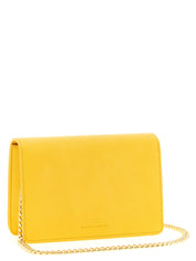 Elisabetta Franchi Yellow Polyester Crossbody Bag
