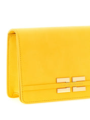 Elisabetta Franchi Yellow Polyester Crossbody Bag