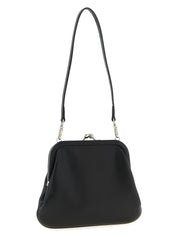 Vivienne Westwood Black Polyurethane Clutch Bag