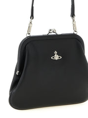 Vivienne Westwood Black Polyurethane Clutch Bag