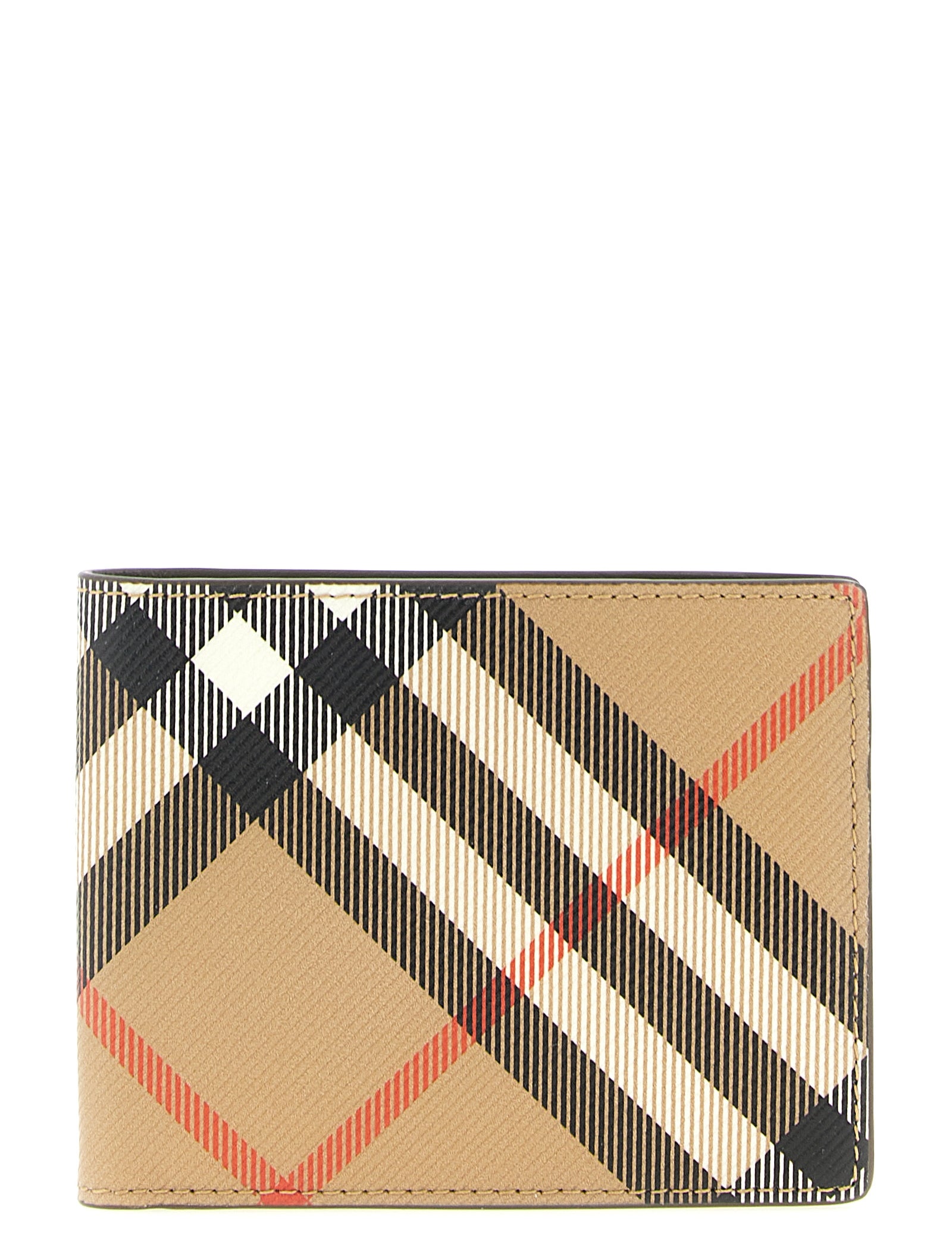 Burberry Beige Polyurethane Wallet