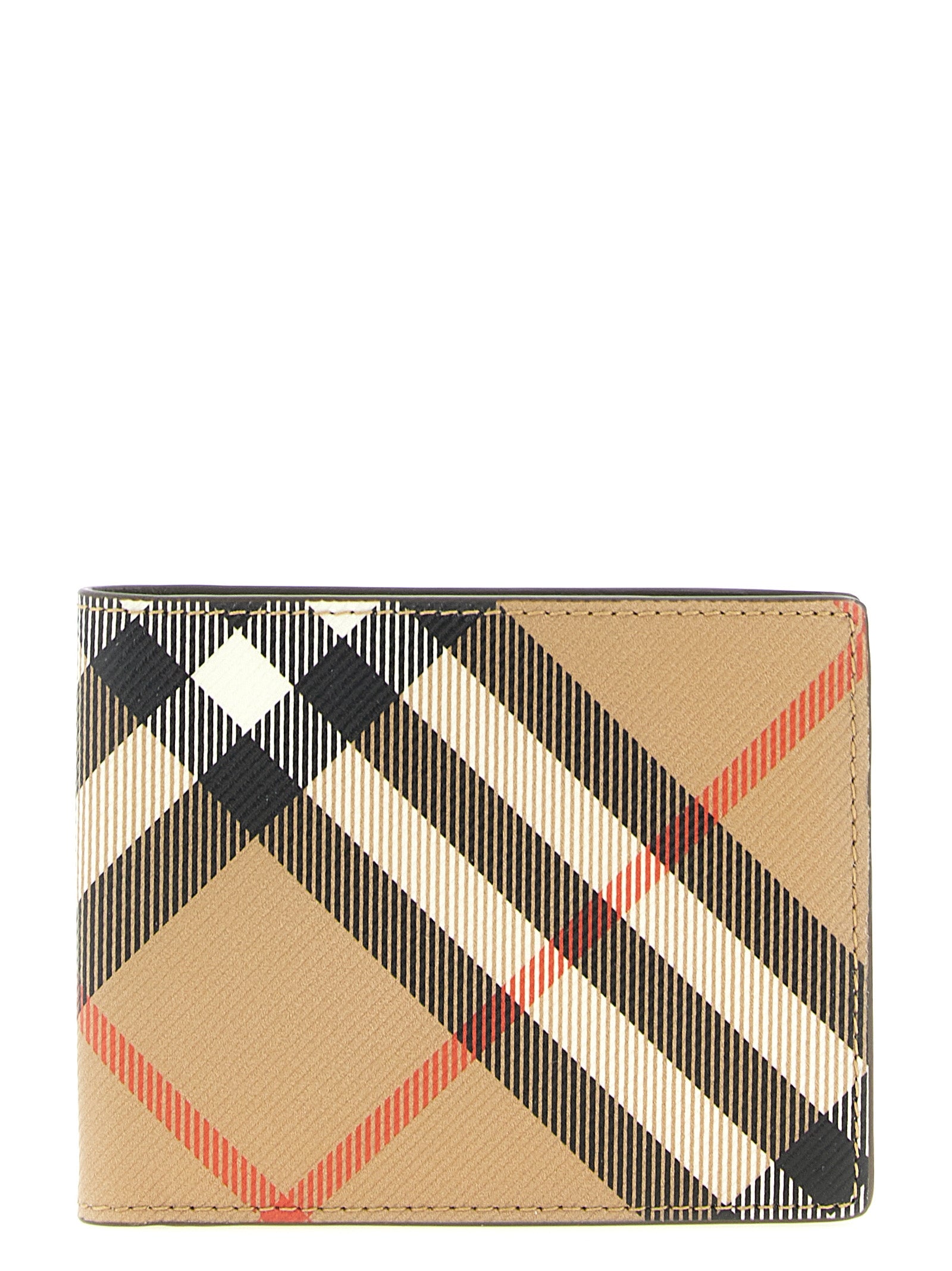 Burberry Beige Polyurethane Wallet
