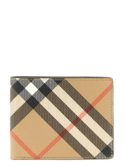 Burberry Beige Polyurethane Wallet