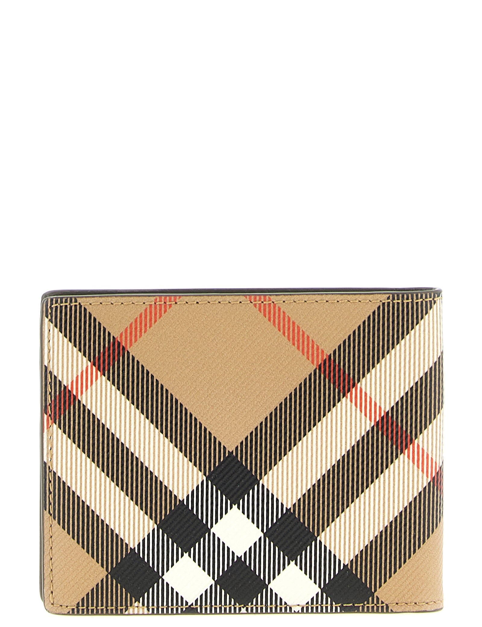Burberry Beige Polyurethane Wallet