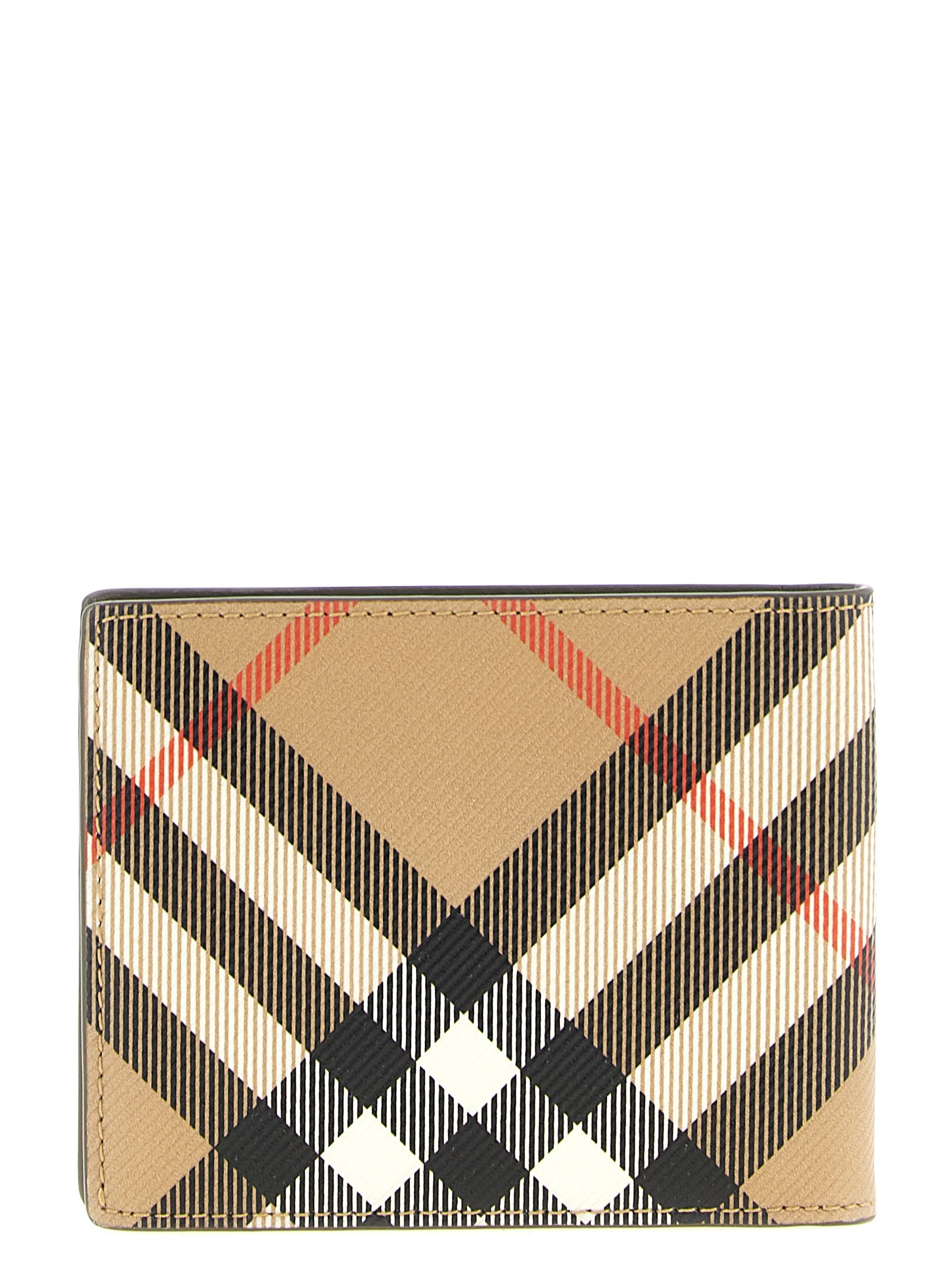Burberry Beige Polyurethane Wallet