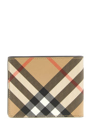 Burberry Beige Polyurethane Wallet