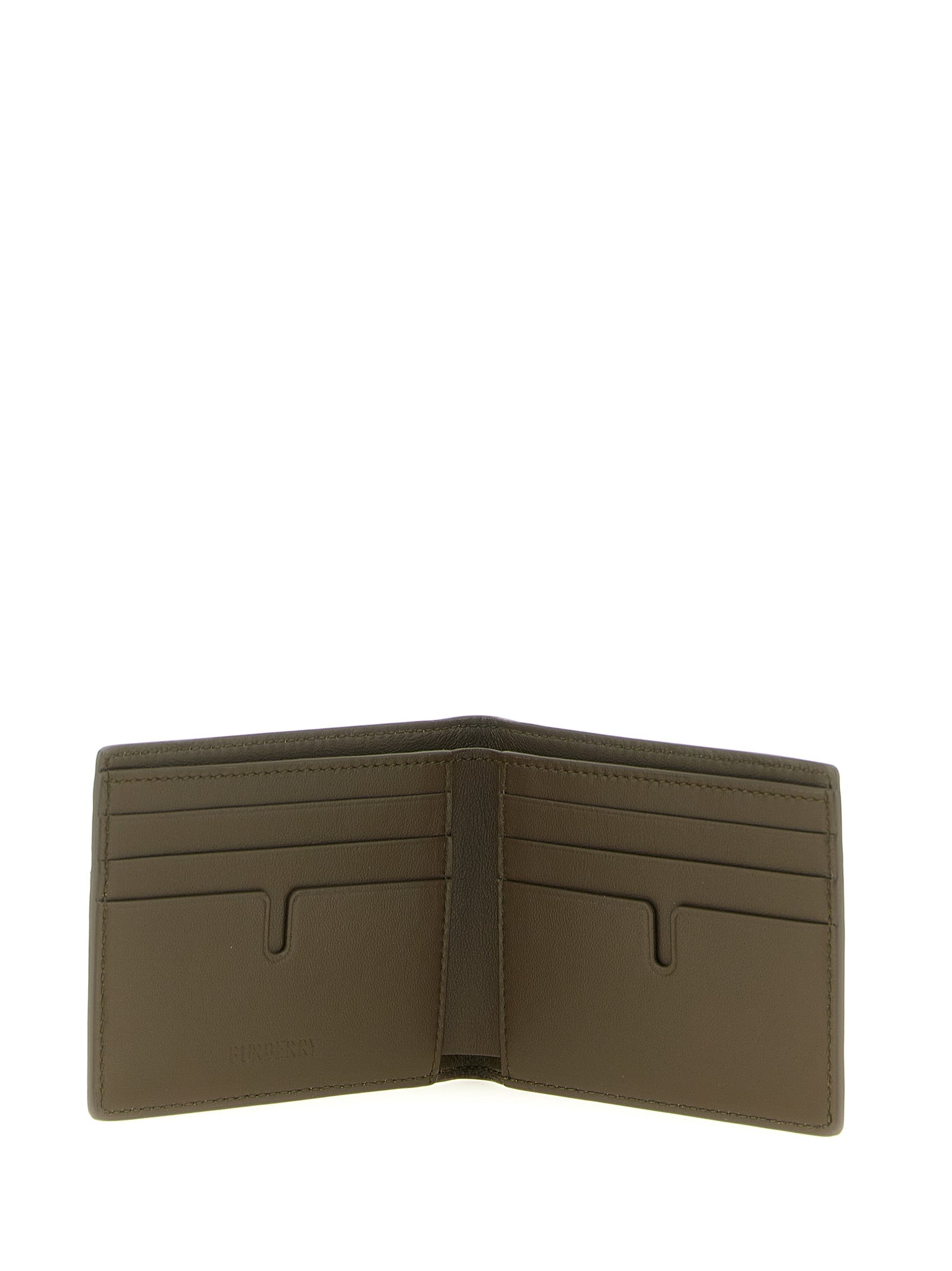 Burberry Beige Polyurethane Wallet