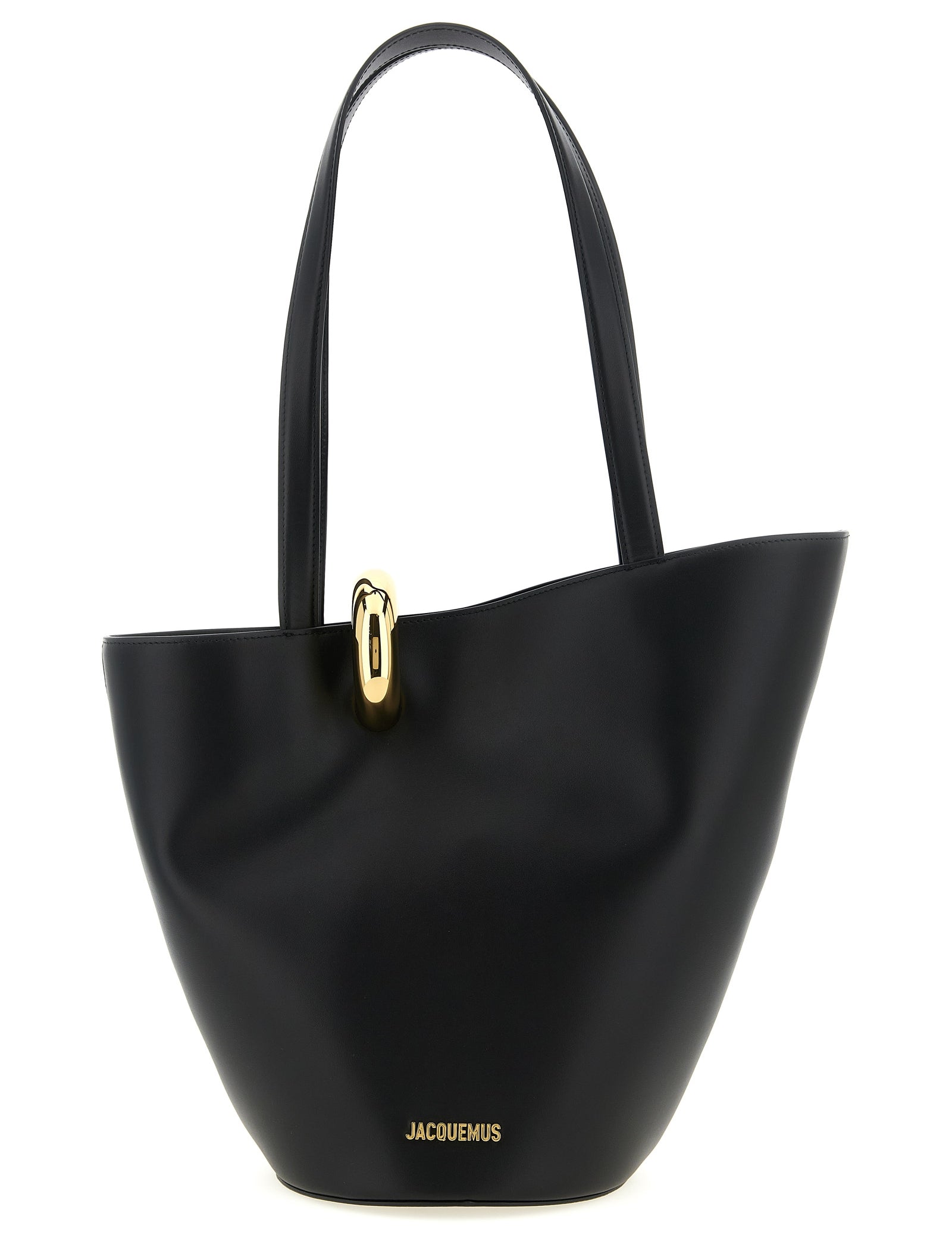 Jacquemus Black Cowhide Shoulder Bag