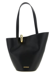 Jacquemus Black Cowhide Shoulder Bag
