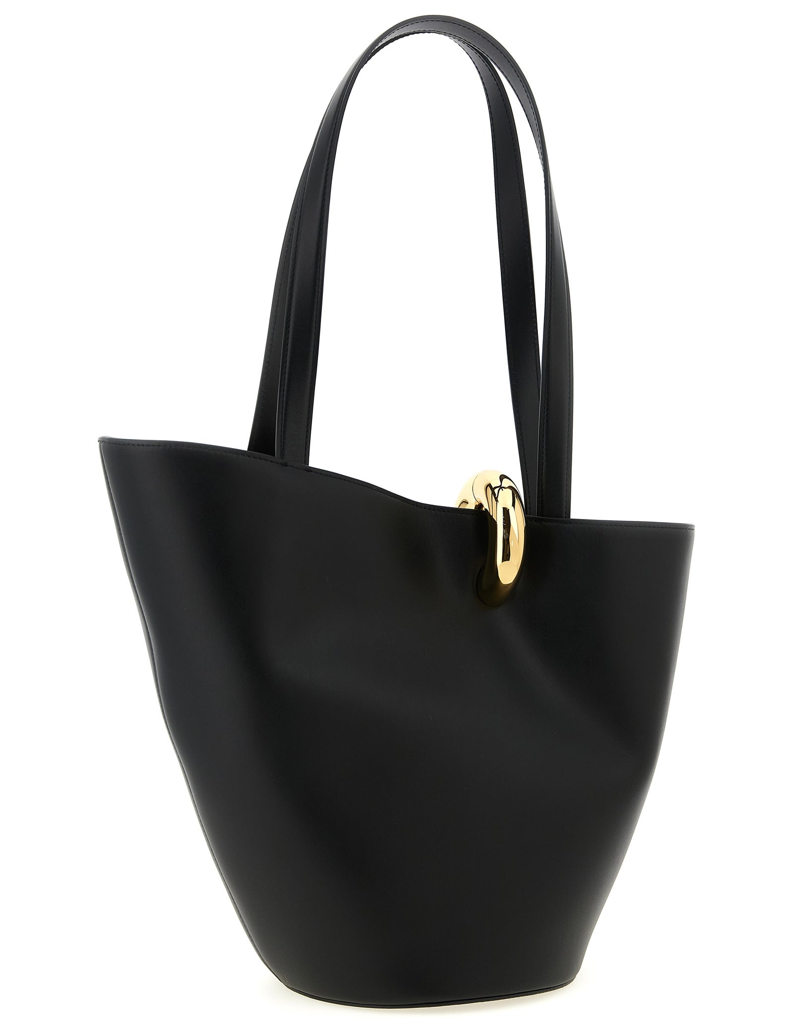 Jacquemus Black Cowhide Shoulder Bag