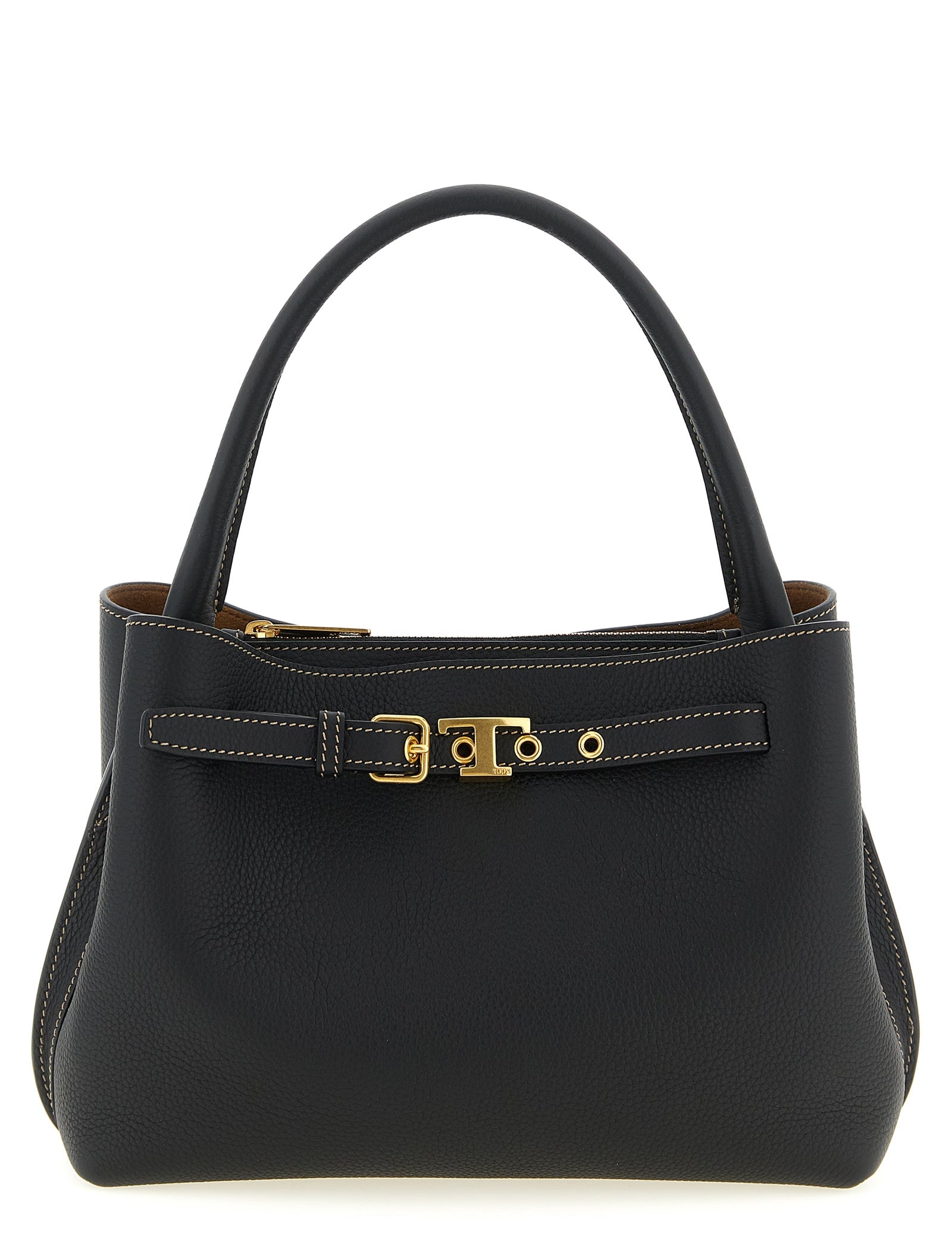 Tod's Black Calfskin Mini Handbag