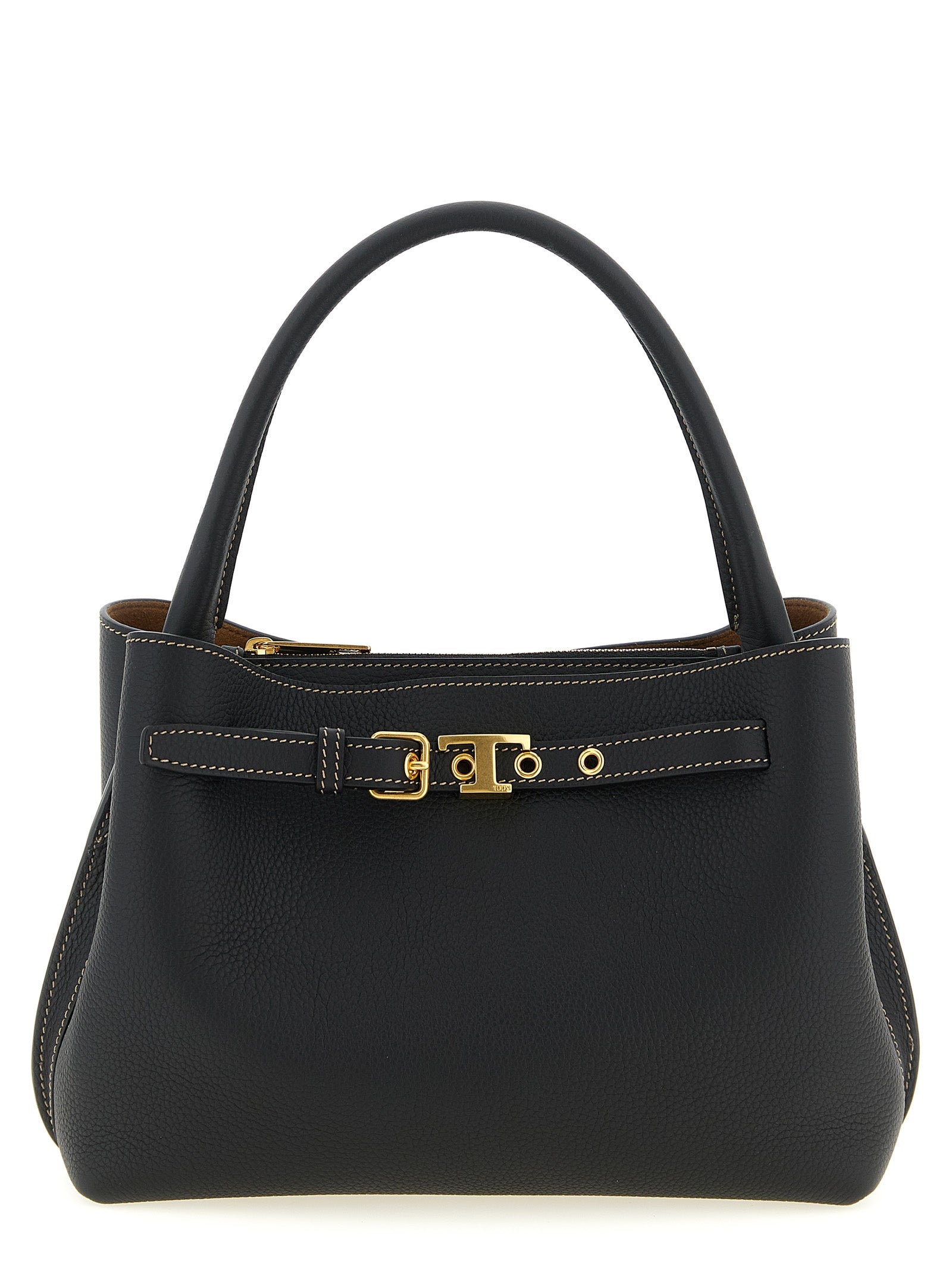 Tod's Black Calfskin Mini Handbag