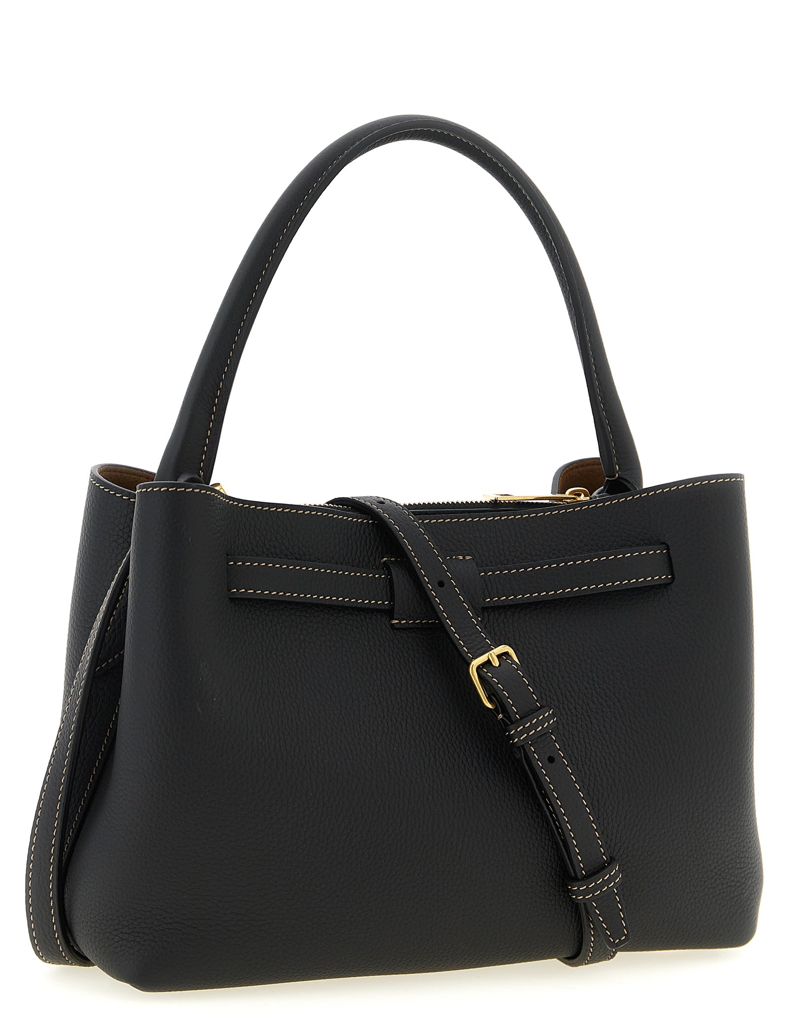 Tod's Black Calfskin Mini Handbag