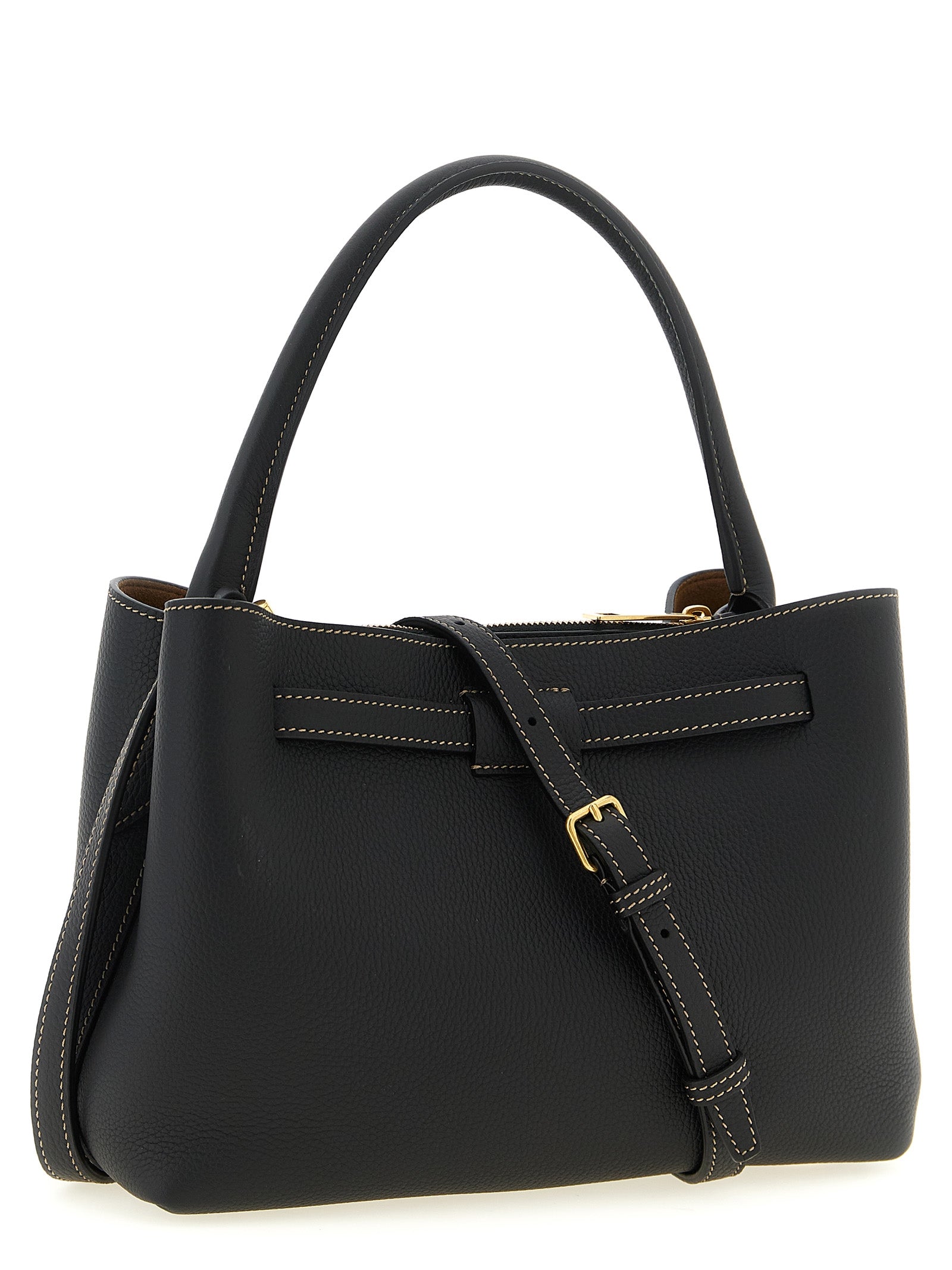 Tod's Black Calfskin Mini Handbag