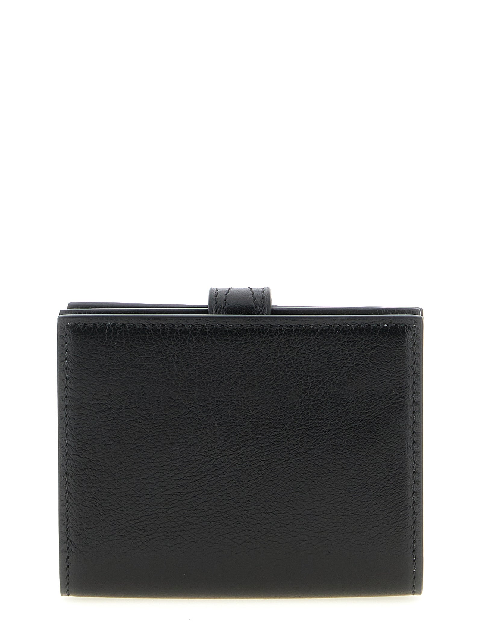 Chloé Black Buffalo Leather Cardholder