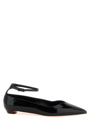 Christian Louboutin Black Calfskin Ballet Flats