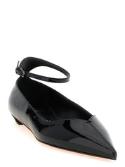 Christian Louboutin Black Calfskin Ballet Flats