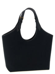Versace Black Cotton Tote Bag