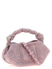 Ganni Pink Organic Cotton Handbag