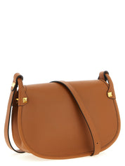 Valentino Garavani Brown Calfskin Shoulder Bag