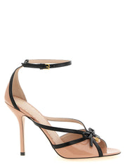 Valentino Garavani Pink Calfskin Stiletto Heel Sandals