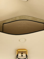 Valentino Garavani White Calfskin Shoulder Bag