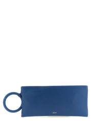 Tom Ford Blue Lambskin Clutch Bag