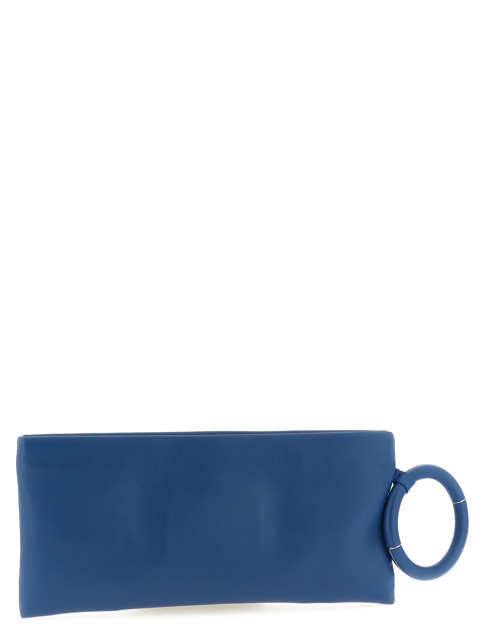 Tom Ford Blue Lambskin Clutch Bag