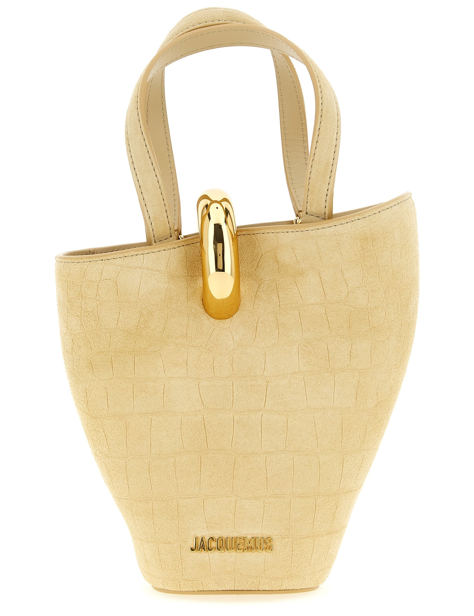 Jacquemus Beige Calfskin Mini Handbag