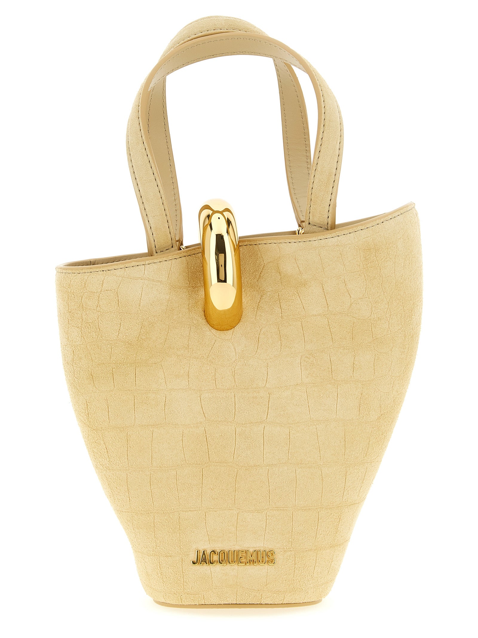Jacquemus Beige Calfskin Mini Handbag