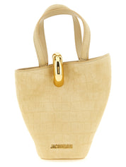 Jacquemus Beige Calfskin Mini Handbag