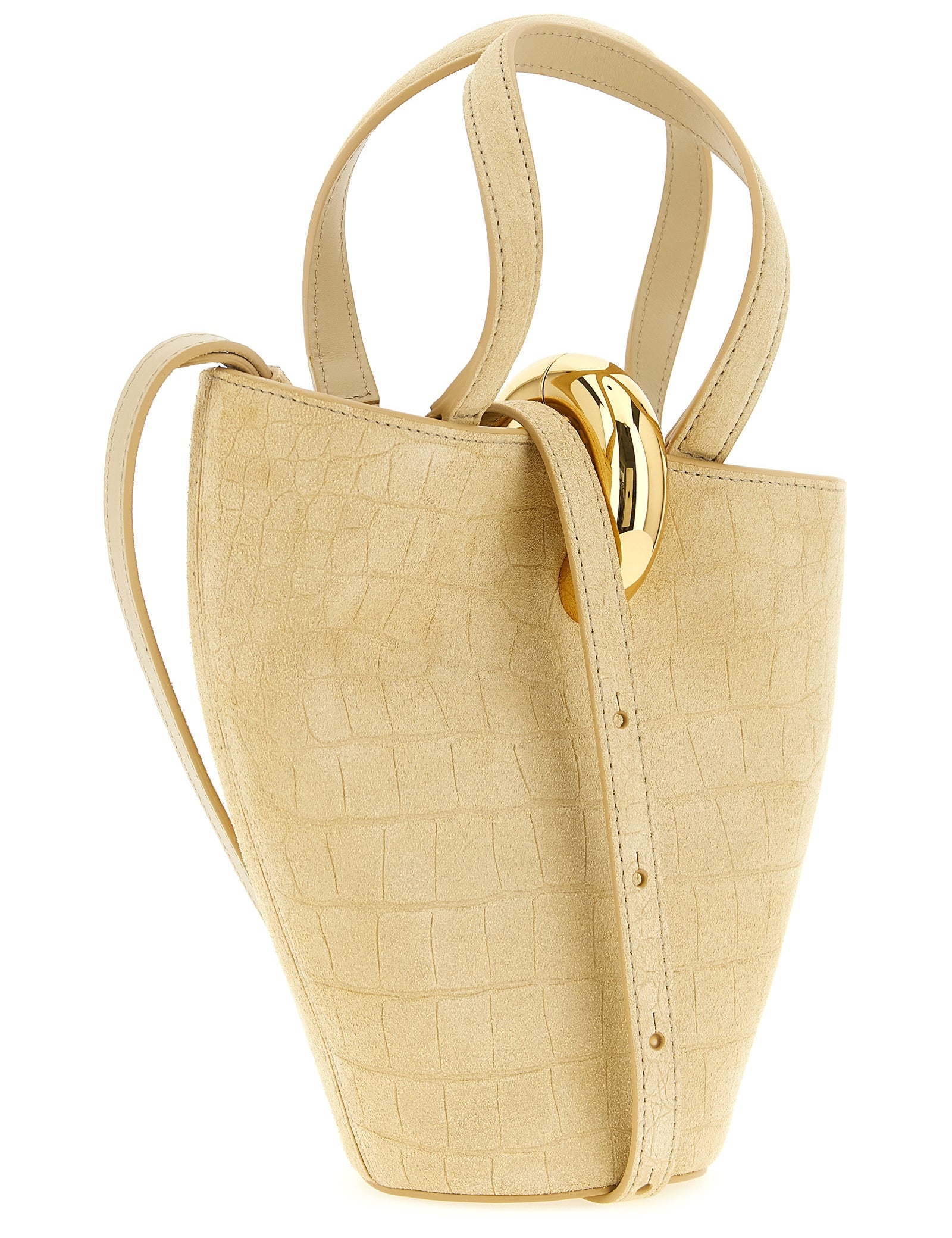 Jacquemus Beige Calfskin Mini Handbag