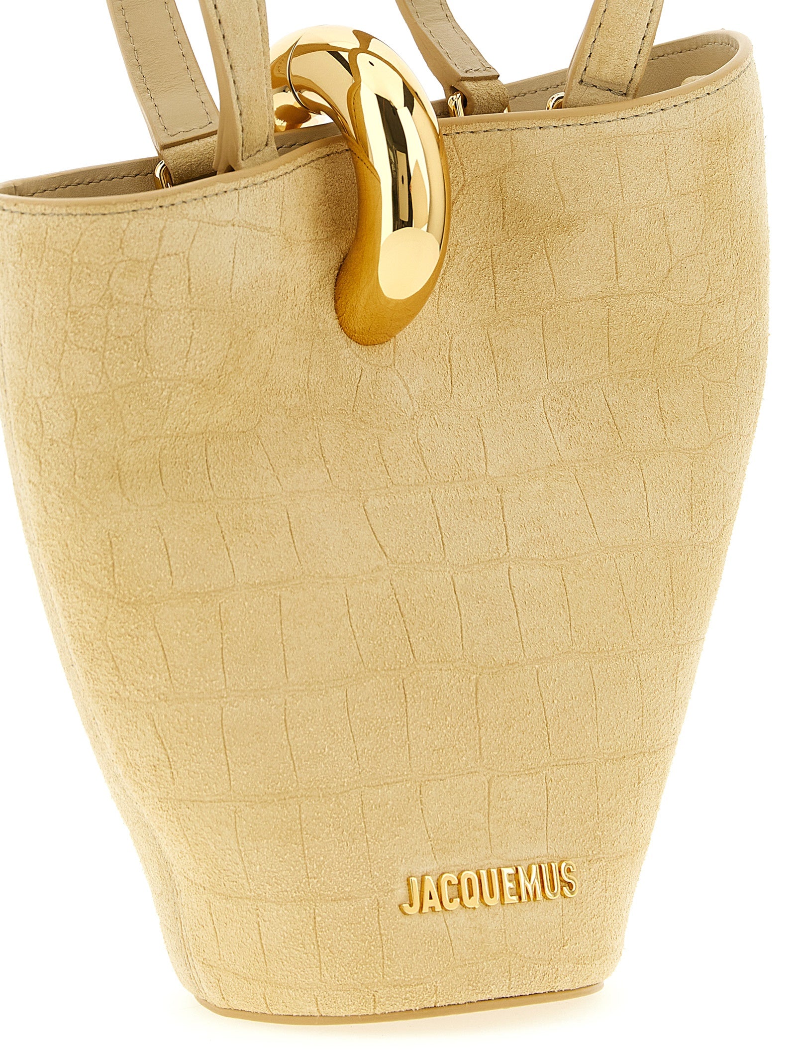 Jacquemus Beige Calfskin Mini Handbag