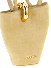 Jacquemus Beige Calfskin Mini Handbag